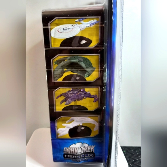 Star Trek Heroclix Tactics II 4 Ship Starter Set - Picture 2 of 6